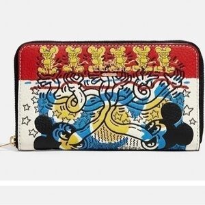 Keith Harrington Mickey Mouse Disney Coach Wallet